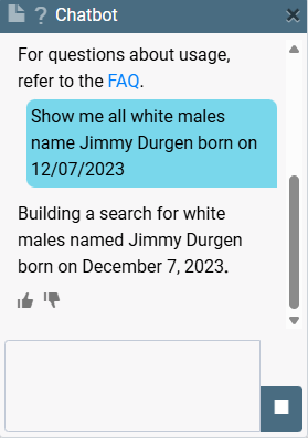 Chatbot Search